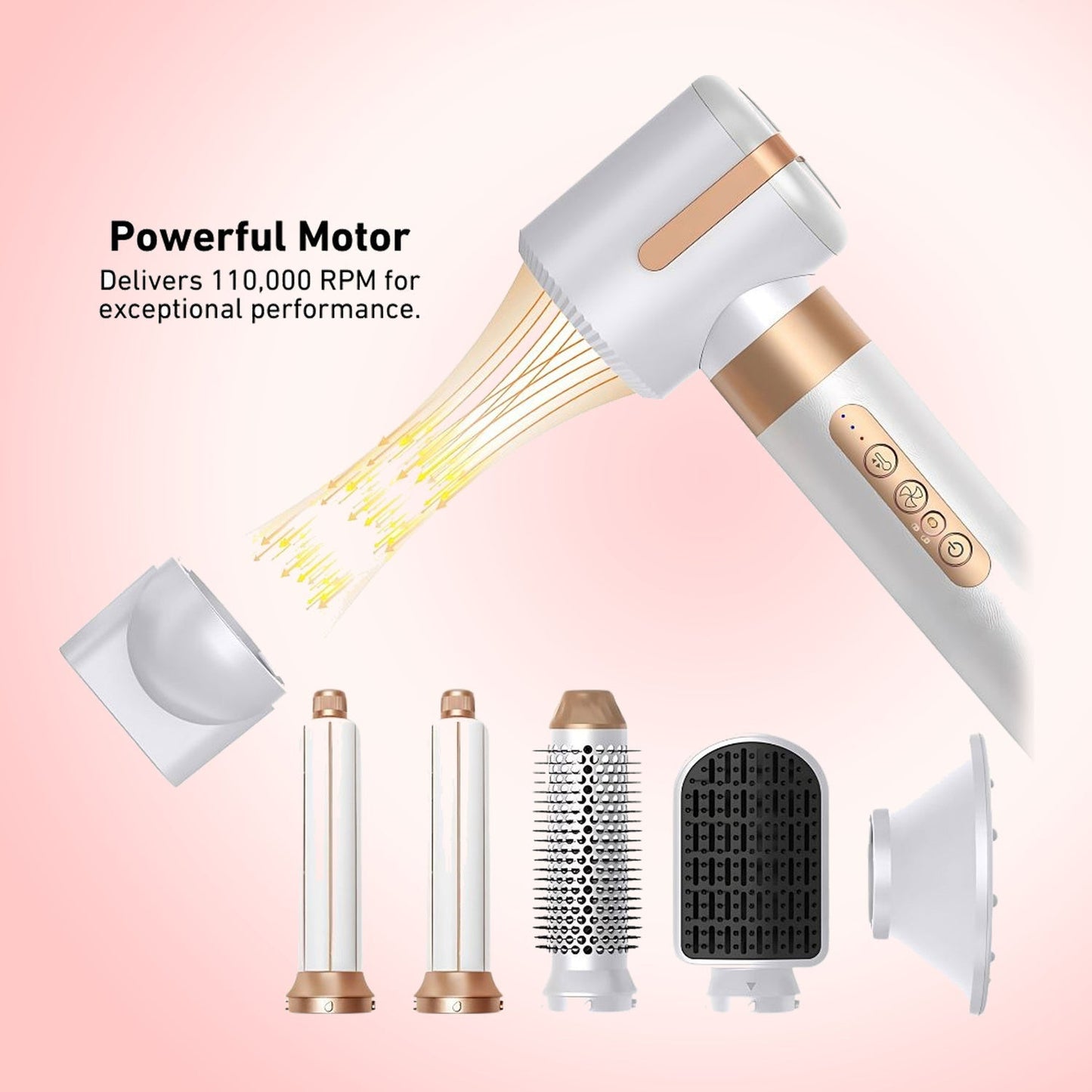 7-in-1 Airbrush Hair Dryer Pro