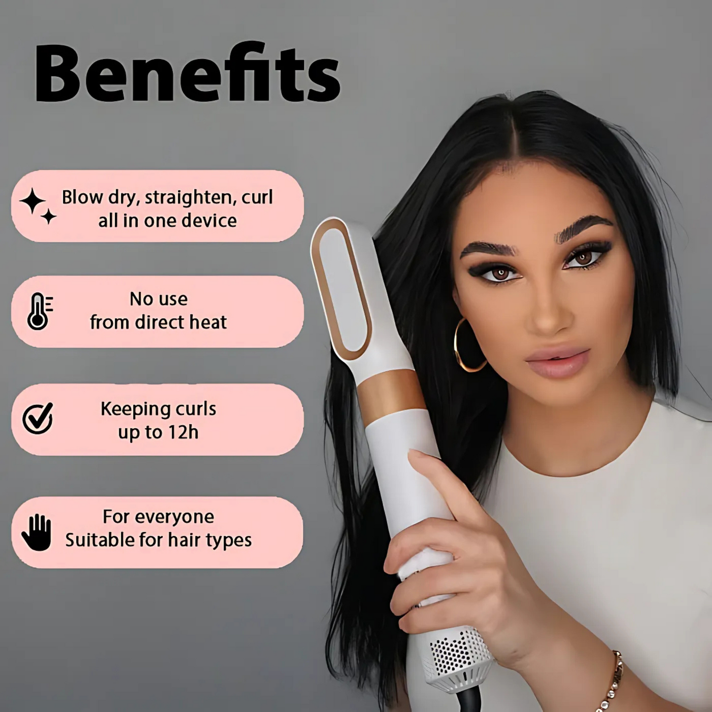 5 in 1 Airbrush Hair Styler Pro