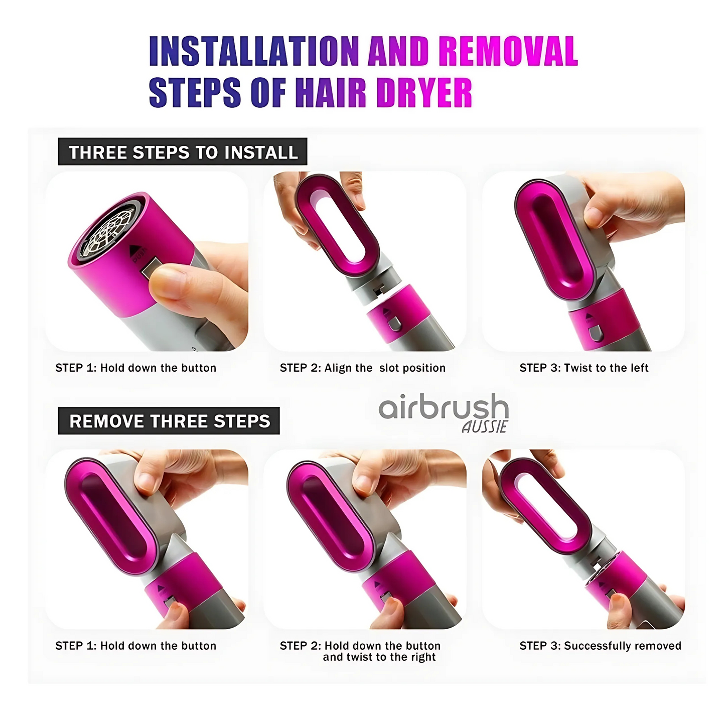 5 in 1 Airbrush Hair Styler Pro