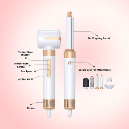 7-in-1  Airbrush Hair Dryer Pro