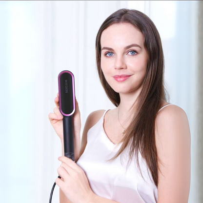 2-in-1 Hair Professional  Straightener Brush & Comb